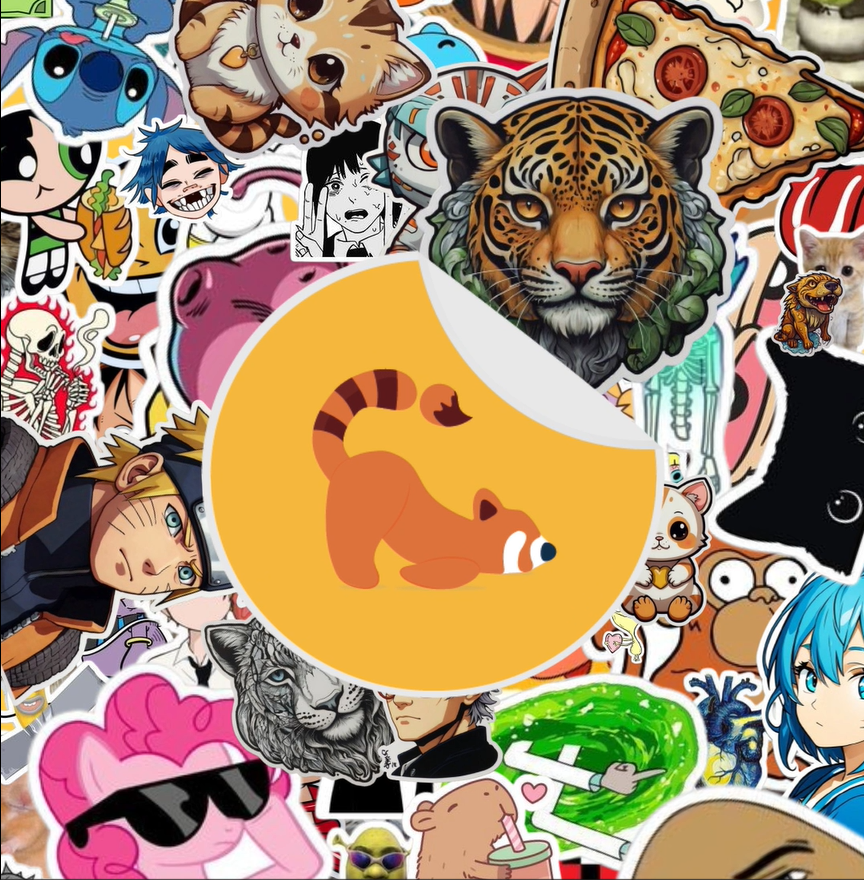 Stickers y calcomanías